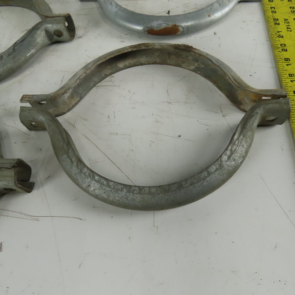 8" Galvanized Split Duct Flange Clamp Lot Of 5