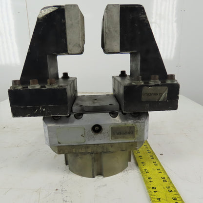 3" Open Parallel Pneumatic Gripper Robo Hand Style 6-1/4" Cylinder OD