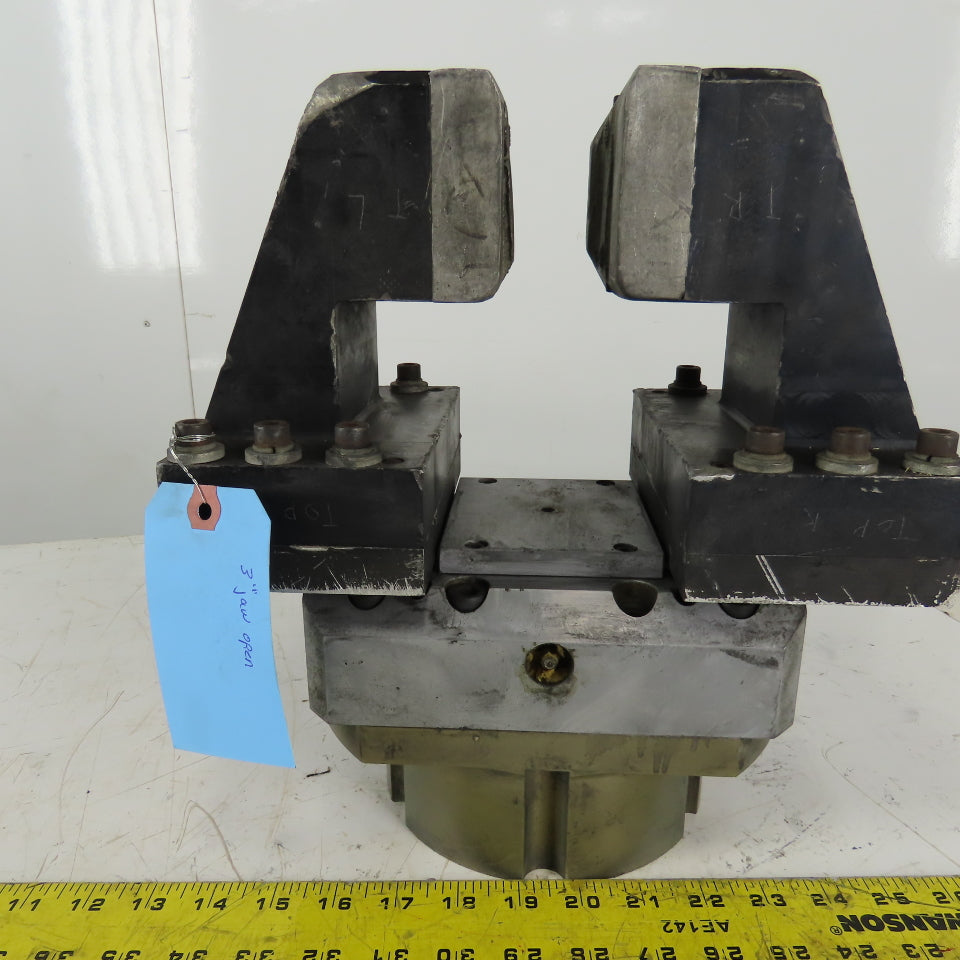 3" Open Parallel Pneumatic Gripper Robo Hand Style 6-1/4" Cylinder OD