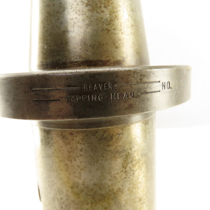 Beaver Tool 1T CAT 50 Tapping Head 1-1/4" Bore 1" Spring Return Stroke