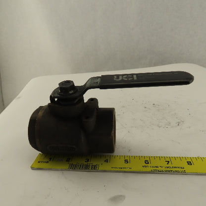 Universal Components 1-1/4" Thick Wall Bronze Ball Valve 600WOG