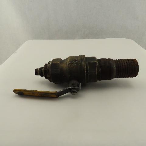 Parker 2" Brass Shut Off Ball Valve 600CWP