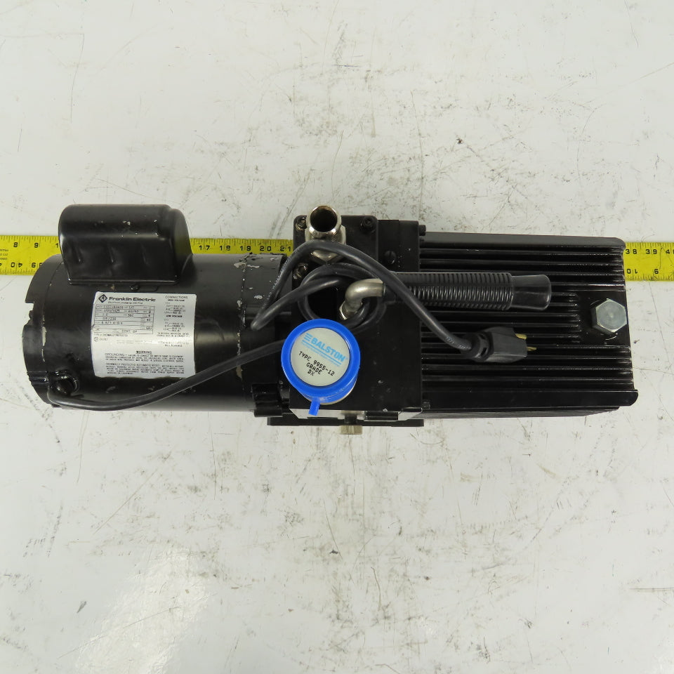 Sargent-Welch 8821Z-04 1/2Hp 1725 RPM 1Ph 50/60Hz DirecTorr Vacuum Pump