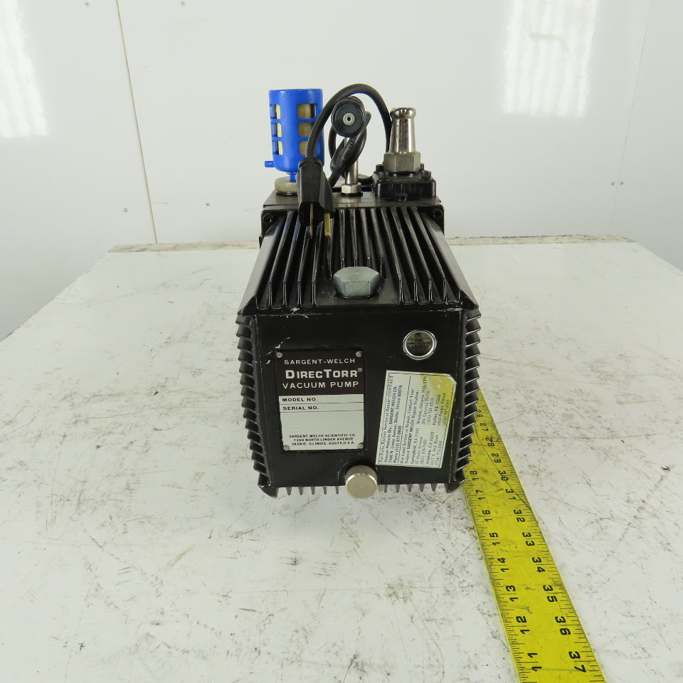 Sargent-Welch 8821Z-04 1/2Hp 1725 RPM 1Ph 50/60Hz DirecTorr Vacuum Pump