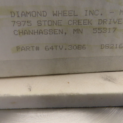 Diamond Wheel 64TV-3086 5-7/8" OD 1-1/4" Arbor Diamond Chainsaw Sharpening Wheel