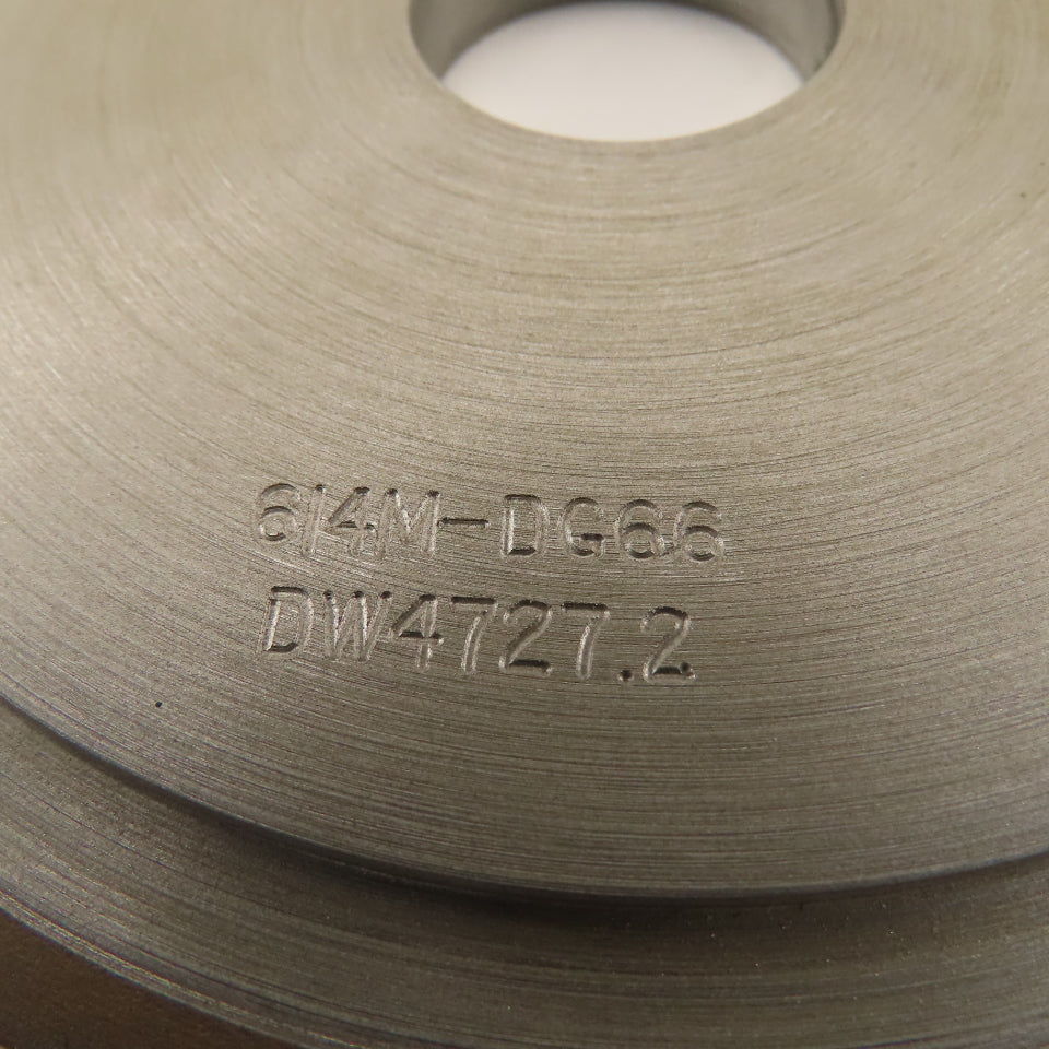 Diamond Wheel 614M-DG66 5-7/8" x 1-1/4" Arbor Diamond Sharpening Wheel