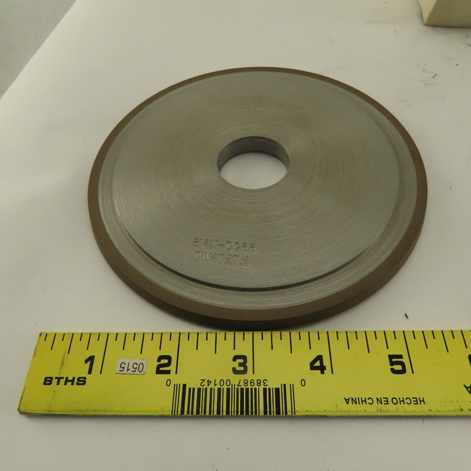 Diamond Wheel 614M-DG66 5-7/8" x 1-1/4" Arbor Diamond Sharpening Wheel
