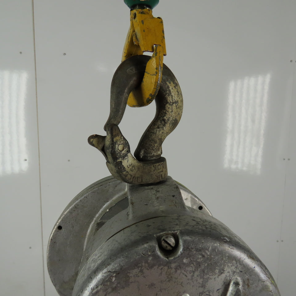 CM Model M Cyclone 1-1/2 Ton Manual Chain Fall Hoist 20' Lift 10' Pendant Chain