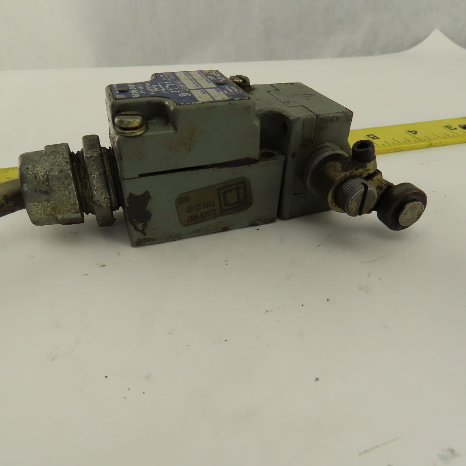 Square D C52A2 Type 6P Rocker Arm Limit Switch
