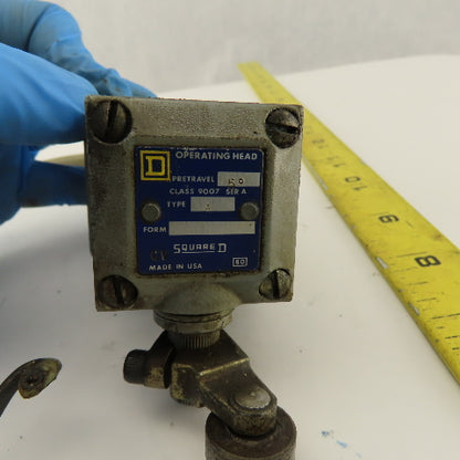 Square D C52A2 Type 6P Rocker Arm Limit Switch