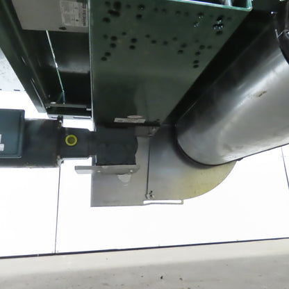 Rapistan Dematic 25" x 132 " Center Drive Belt Over Roller Conveyor 75 FPM 3Ph
