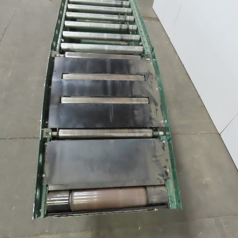 Rapistan Dematic 25" x 132 " Center Drive Belt Over Roller Conveyor 75 FPM 3Ph