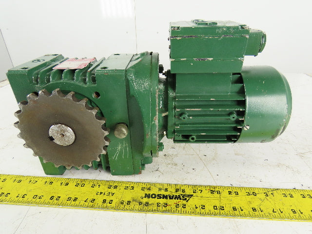 CM 3 Ton Powered Trolley Gearmotor 25:1 Ratio 70RPM 1/4Hp 208-230/460V 15ft/min