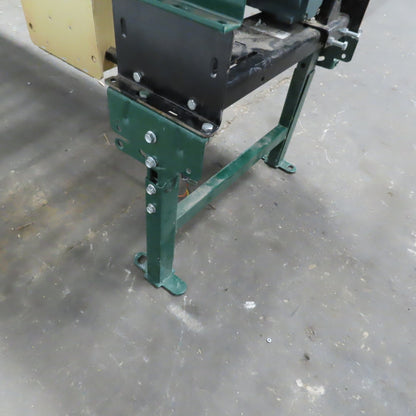 Rapistan Dematic Live Roller Accumulation Conveyor 25"x144" 75 FPM W/Legs