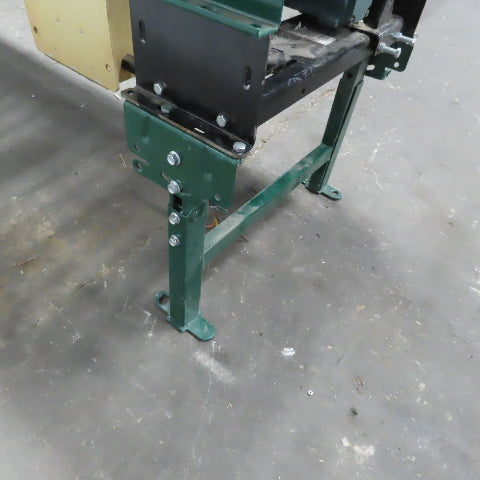 Rapistan Dematic Live Roller Accumulation Conveyor 25"x144" 75 FPM W/Legs