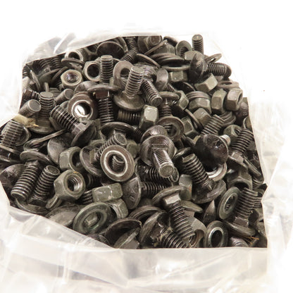 5/16-18 x 3/4" Black Stove Bolts Nuts Washers 500+