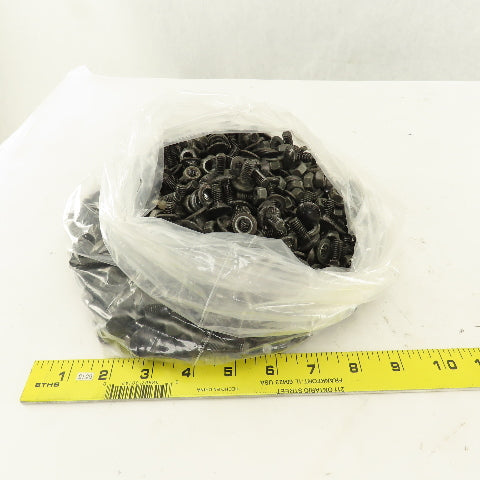 5/16-18 x 3/4" Black Stove Bolts Nuts Washers 500+