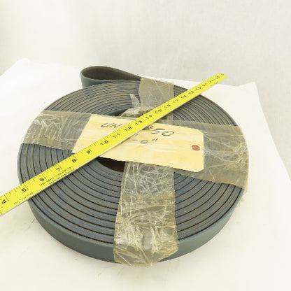 1-3/4" Interwoven Back 1 Ply Smooth Top Endless Conveyor Belt 64"