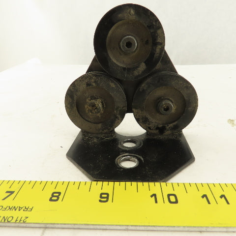 Sava Ind. Under Frame Mount Conveyor Band Belt Pulley 1/4" Band Wire Rope