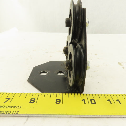 Sava Ind. Under Frame Mount Conveyor Band Belt Pulley 1/4" Band Wire Rope