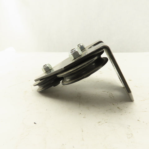 Sava Ind. Under Frame Mount Conveyor Band Belt Pulley 1/4" Band Wire Rope