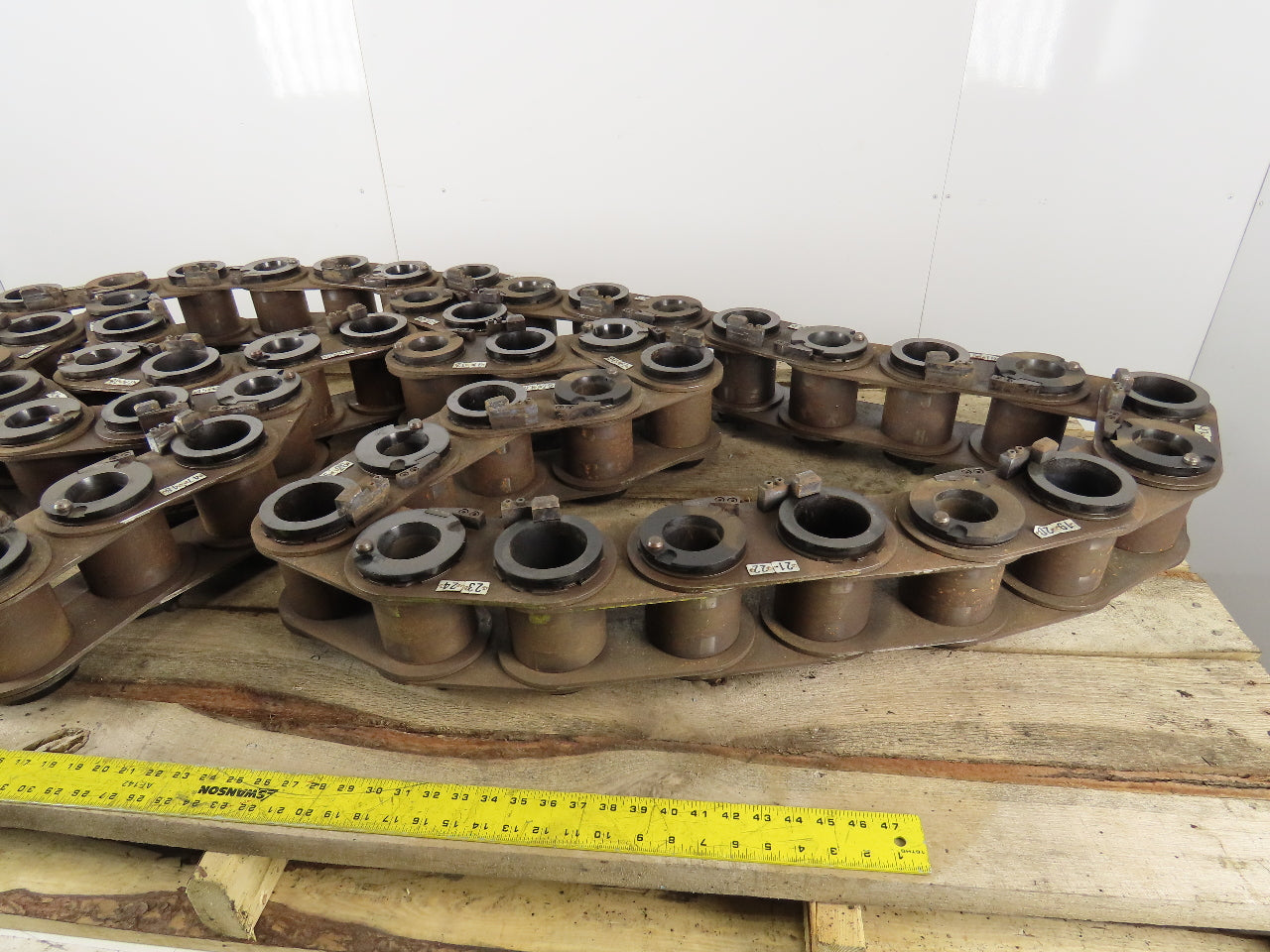 Tsubaki Slant Turn 40 ATC 60 Station CAT 40/50 Tool Changer Carousel Chain