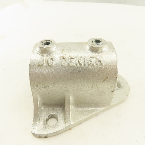 JC Denier 1-3/4" ID Aluminum Slip On Frame 3 Bolt Flange Mount Railing Anchor