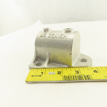 JC Denier 1-3/4" ID Aluminum Slip On Frame 3 Bolt Flange Mount Railing Anchor