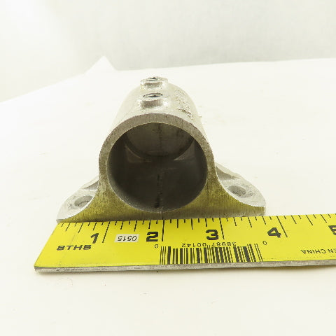 JC Denier 1-3/4" ID Aluminum Slip On Frame 3 Bolt Flange Mount Railing Anchor