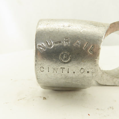 Nu-Rail 1-5/8" Slip On Aluminum Hand Rail Frame Fitting 90° TEE