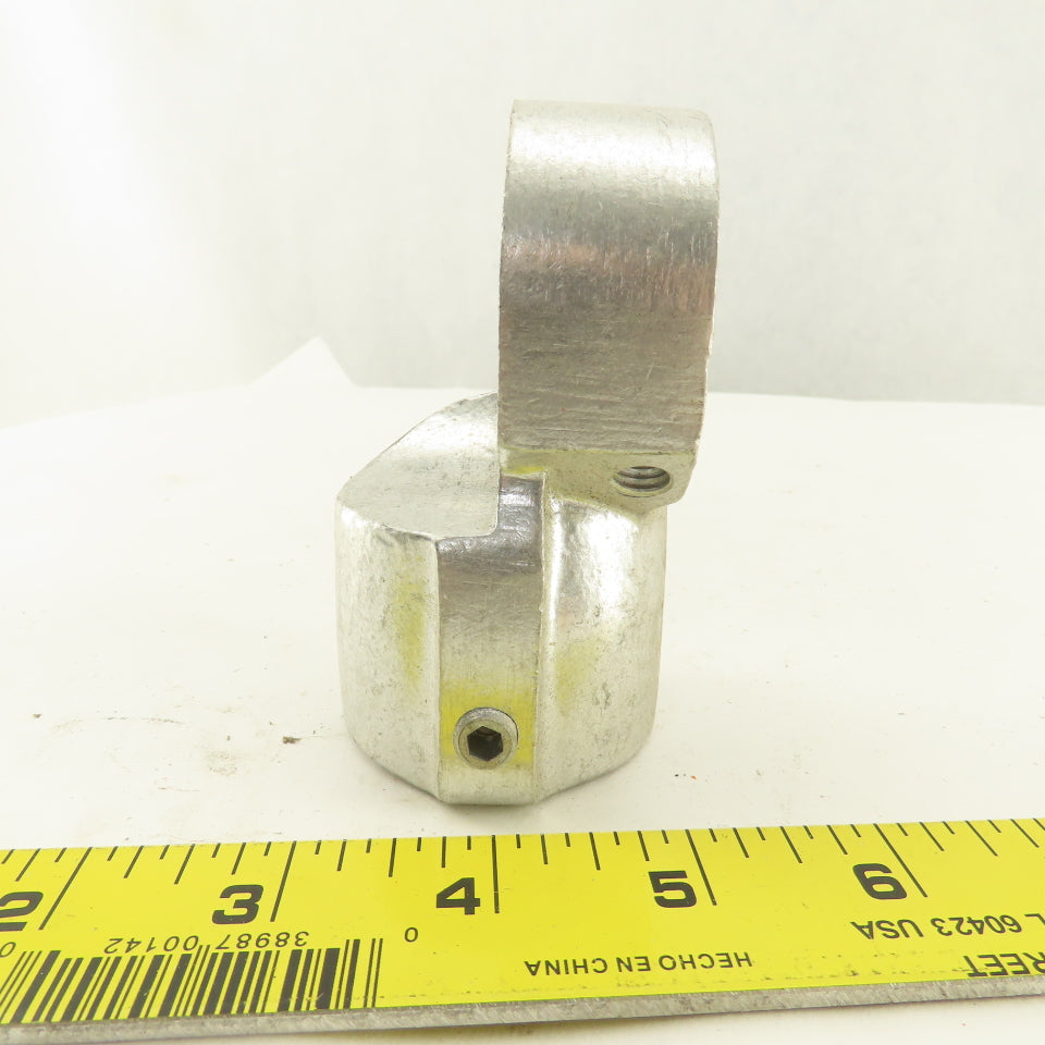 Nu-Rail 1-5/8" Slip On Aluminum Hand Rail Frame Fitting 90° TEE