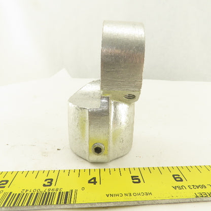 Nu-Rail 1-5/8" Slip On Aluminum Hand Rail Frame Fitting 90° TEE