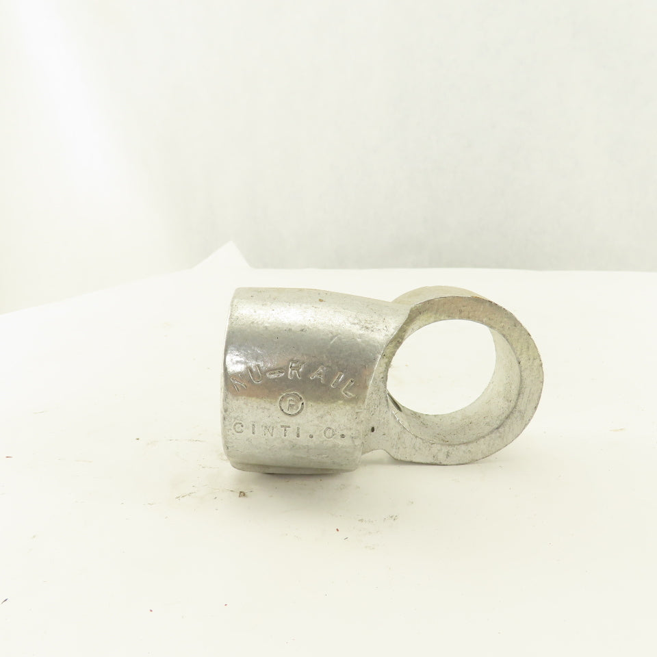 Nu-Rail 1-5/8" Slip On Aluminum Hand Rail Frame Fitting 90° TEE