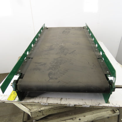 Rapistan Dematic Modular System 48" Slide Bed 20" Belt Conveyor Slave Driven