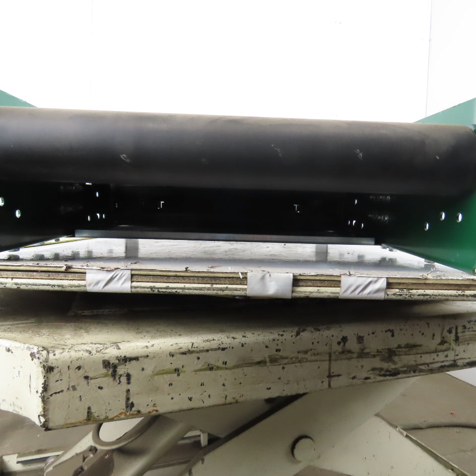 Rapistan Dematic Modular System 48" Slide Bed 20" Belt Conveyor Slave Driven