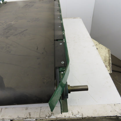 Rapistan Dematic Modular System 48" Slide Bed 20" Belt Conveyor Slave Driven