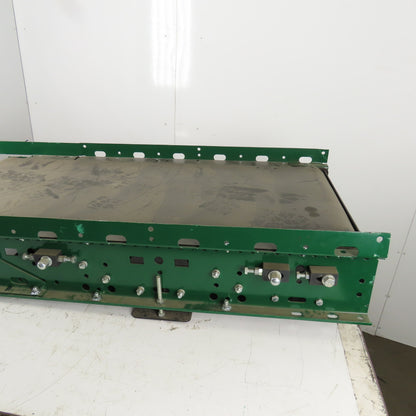Rapistan Dematic Modular System 48" Slide Bed 20" Belt Conveyor Slave Driven