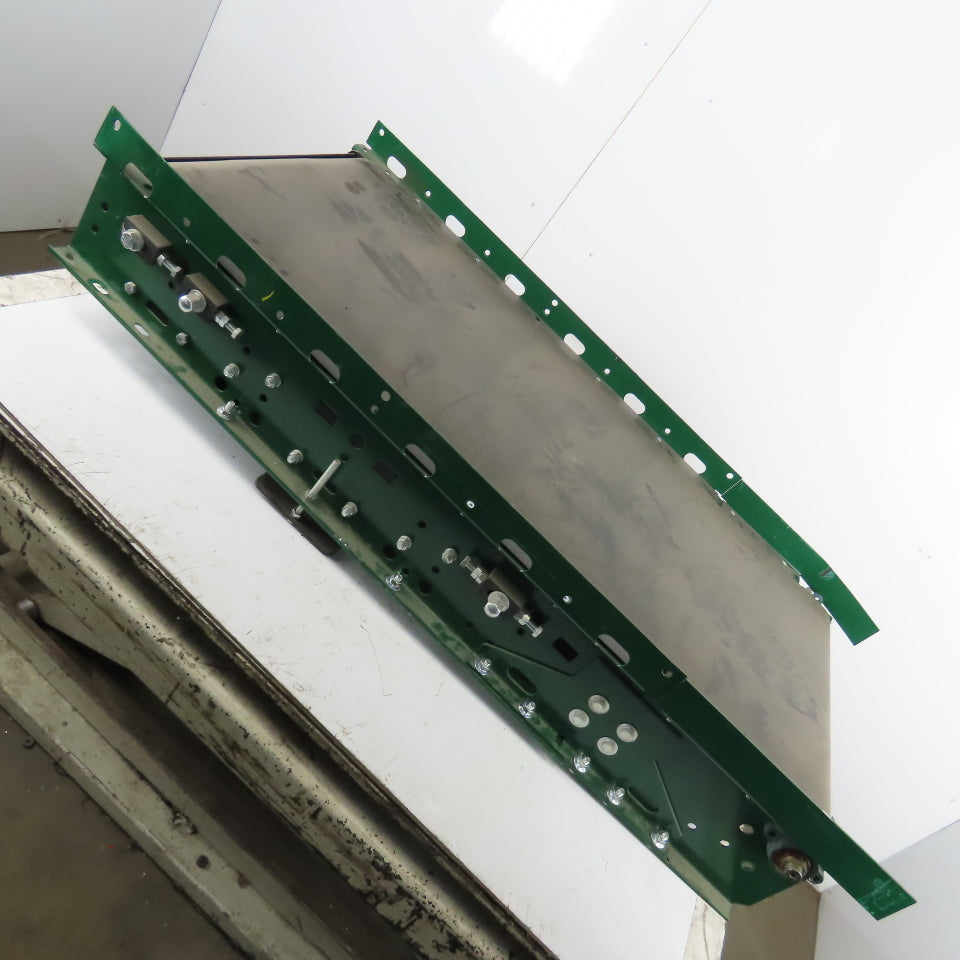 Rapistan Dematic Modular System 48" Slide Bed 20" Belt Conveyor Slave Driven