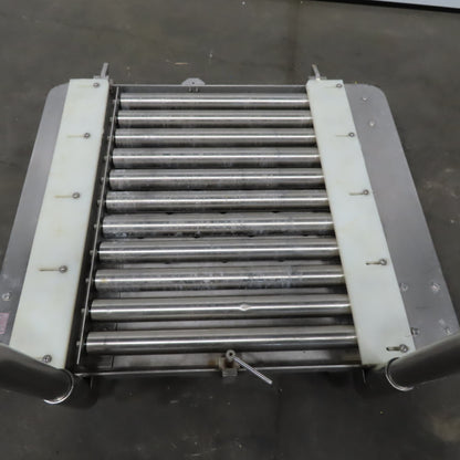 Stainless Steel 1.90" Gravity Roller Fixture Tooling Changer Cart 21"x27"
