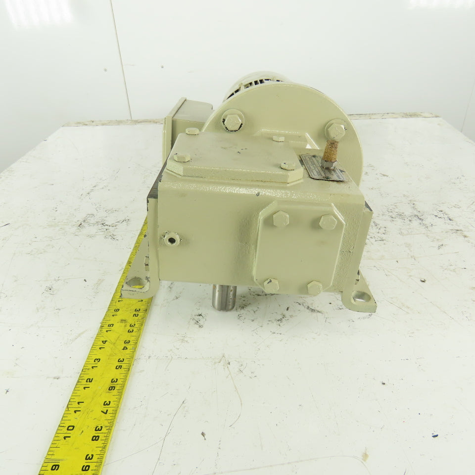 Grove Gear VHMQ224-3 5:1 Ratio 348 RPM 2.9Hp 208-480V 50/60Hz Gear Motor