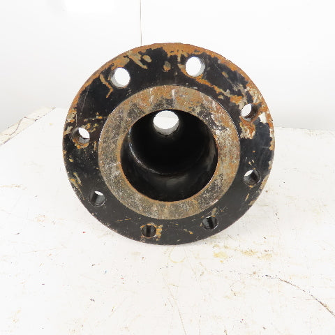 5" Raised Face Flange X 2-1/2" Concentric Reducer Adapter 150 Class Iron 1/2FNPT