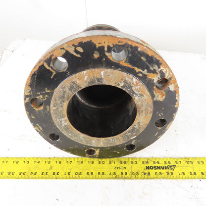 5" Raised Face Flange X 2-1/2" Concentric Reducer Adapter 150 Class Iron 1/2FNPT