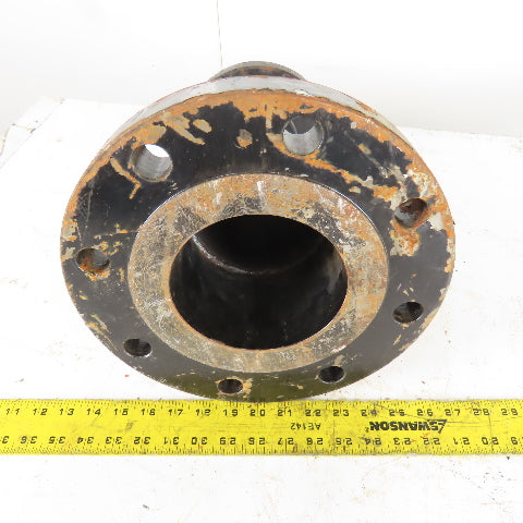 5" Raised Face Flange X 2-1/2" Concentric Reducer Adapter 150 Class Iron 1/2FNPT