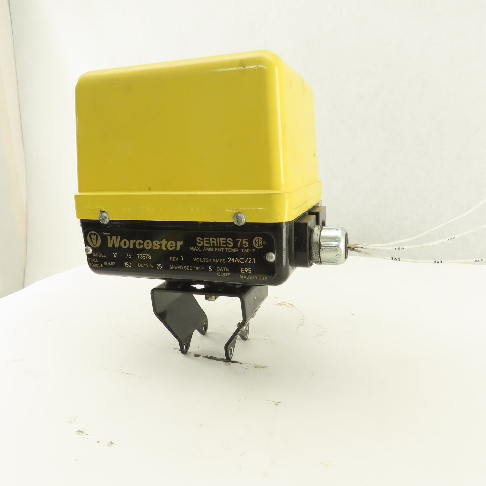 Worchester Series 75 Model 10 75 T3378 24VDC Electric Actuator