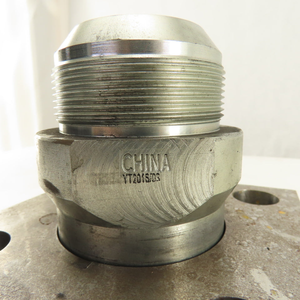 2-1/2-12 (-32) JIC 37° Flare Male Flush Mount O-Ring Boss Flange Hydraulic