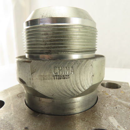 2-1/2-12 (-32) JIC 37° Flare Male Flush Mount O-Ring Boss Flange Hydraulic