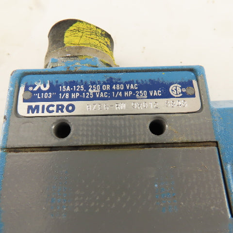 Micro Switch BZE6-RN 125-480V Push Button Plunger Micro Limit Switch