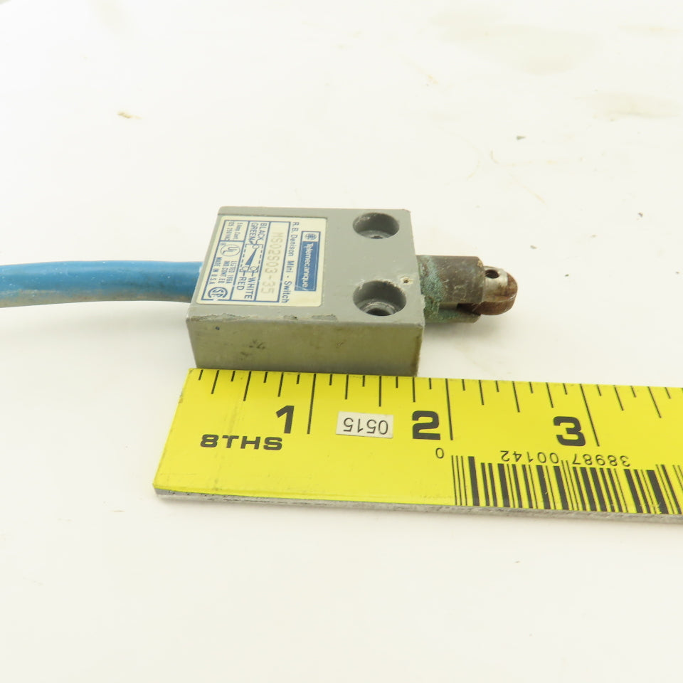 Telemecanique MS02S03 35 120/250VAC 5A Cam Roller Plunger Limit Switch