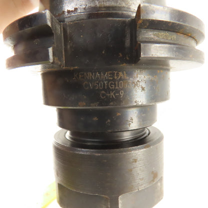 Kennametal CV50TG100350 CAT50 Tool Holder TG100 Collet With Adapter