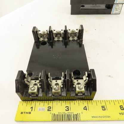 Marathon 6F30A3B 6F30A2B 600V 30A Fuse Holders 2 And 3 Pole Lot Of 4